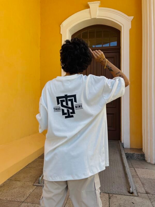 Camiseta Oversized Thug Nine Core Logo