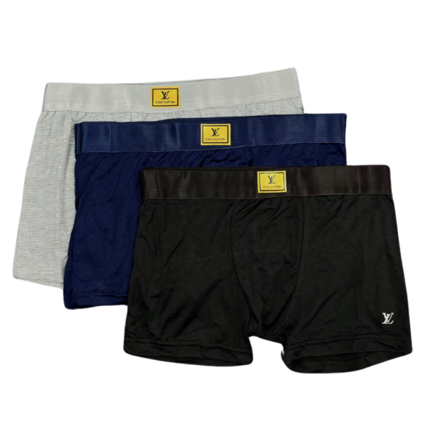 Kit 3 Cuecas Louis Vuitton Boxer Set 