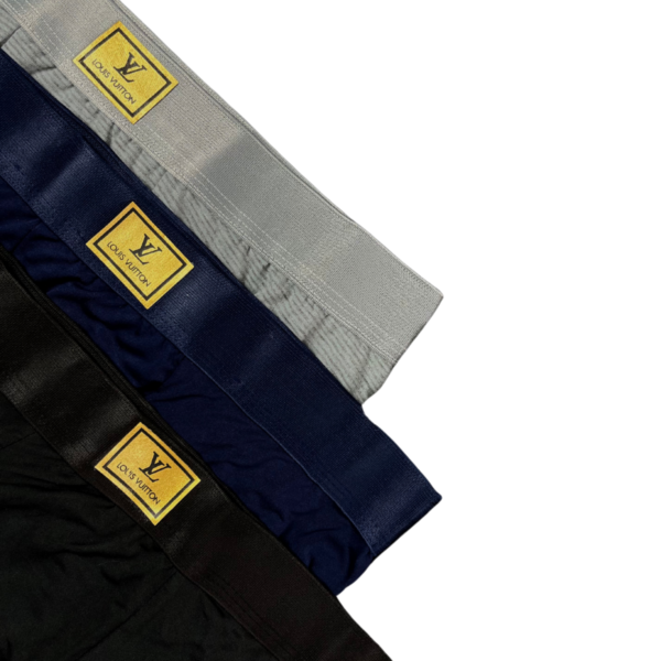 Kit 3 Cuecas Louis Vuitton Boxer Set  - Imagem 2