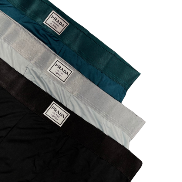 Kit 3 Cuecas Prada Milano Boxer Set  - Imagem 2