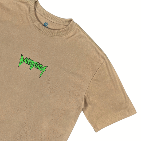 Camiseta Oversized Baleciaga Green Metal - Imagem 10