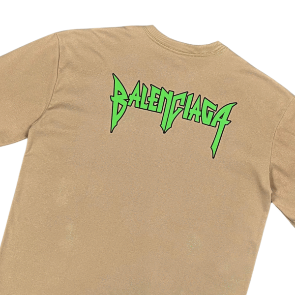 Camiseta Oversized Baleciaga Green Metal - Imagem 12