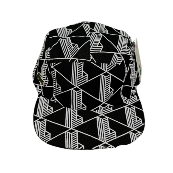 Boné Lacoste Monogram Print Twill Jockey