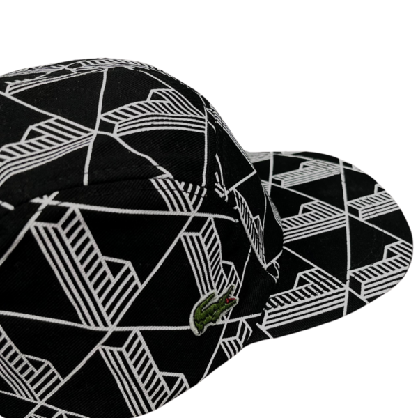 Boné Lacoste Monogram Print Twill Jockey - Imagem 3