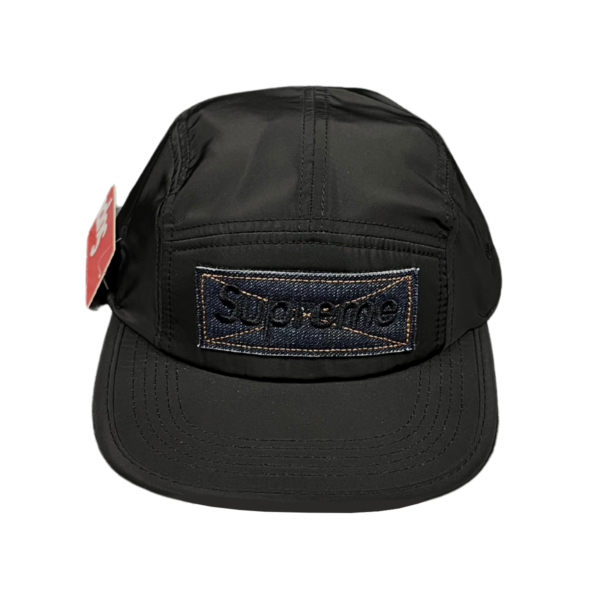 Boné Supreme Denim Patch Camp