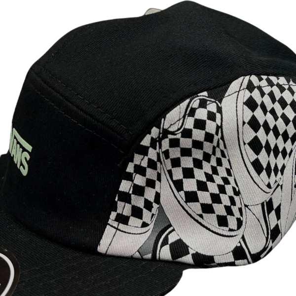 Boné Vans Checkerboard Logo Camp - Imagem 3