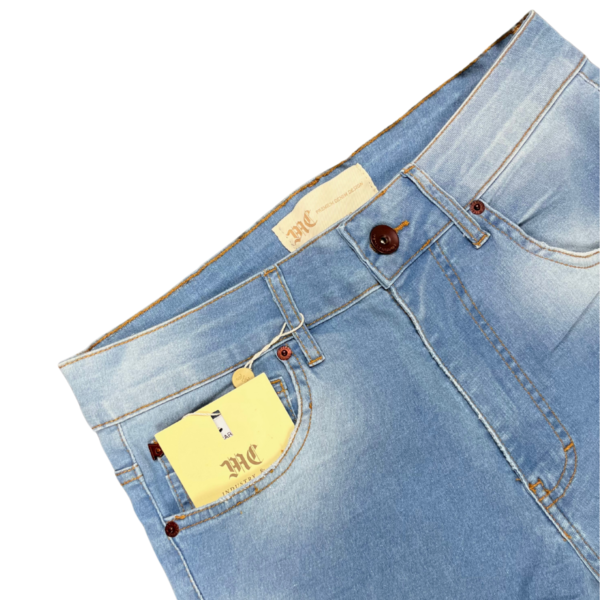 Calça Metal Carbono Slim Destroyed Jeans - Imagem 3