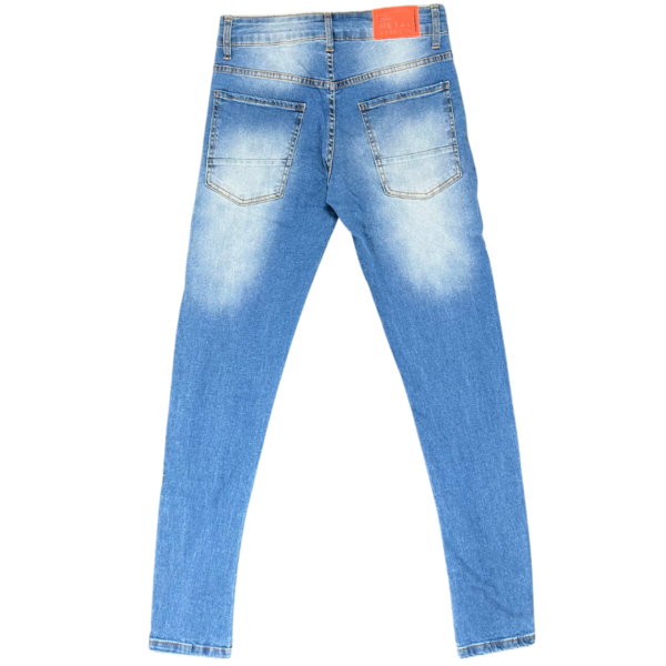 Calça Metal Carbono Slim Destroyed Jeans - Imagem 2
