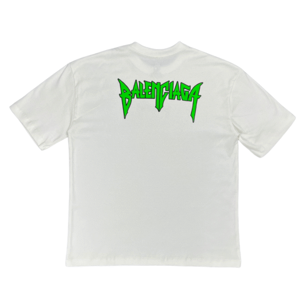 Camiseta Oversized Baleciaga Green Metal - Imagem 7