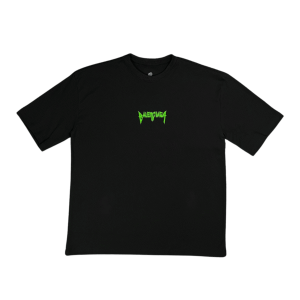 Camiseta Oversized Baleciaga Green Metal - Imagem 3