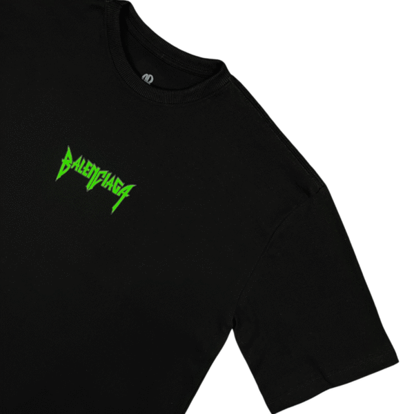 Camiseta Oversized Baleciaga Green Metal - Imagem 4