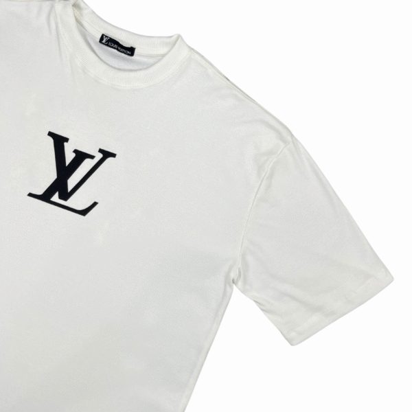 Camiseta Oversized Louis Vuitton Splash - Imagem 4