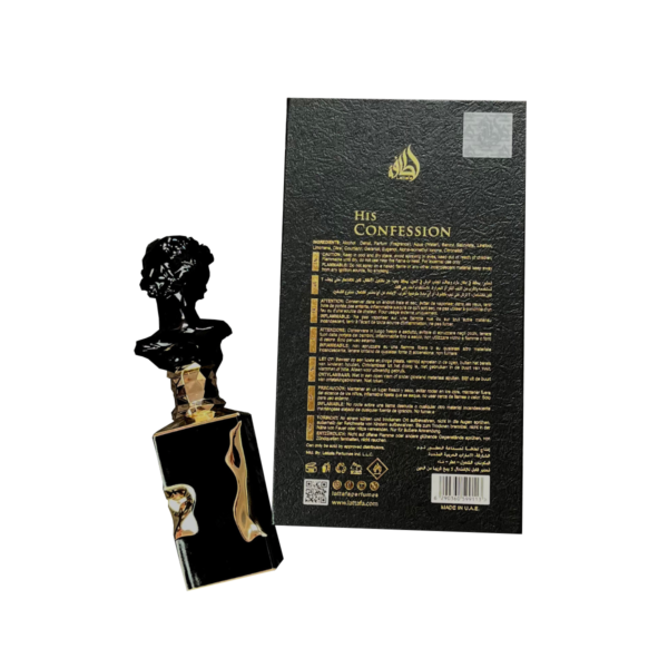 Perfume Árabe His Confession Lattafa - Imagem 4