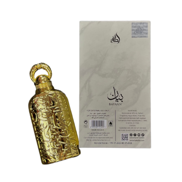 Perfume Árabe Bayaan Lattafa - Imagem 4