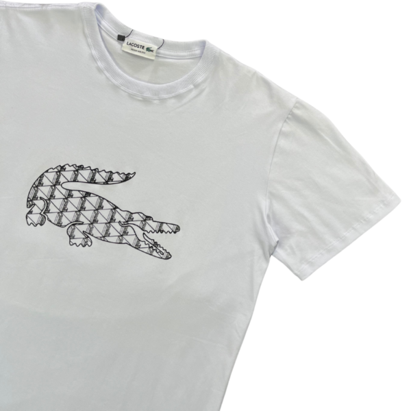 Camiseta Lacoste Crocodile Monogram Print - Imagem 5